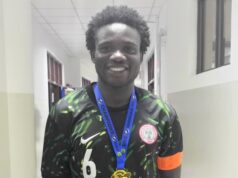 Flying Eagles’ Captain Daniel Bameyi Reveals Factors That Helped His Team Defeat Ghana In WAFU B Final