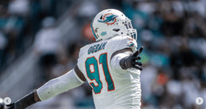 Nigerian Players Ogbah, Madubuike, Others Shine in Week 5 of NFL Season Despite Mixed Results