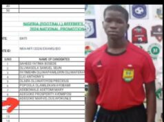 Scandal in Ekiti State Referees Council: Male Referee Registered for Female Slot