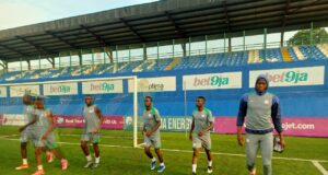 Flying Eagles’ Coach Aliyu Zubairu Cherishes Relocation To Ikenne, End To Distractions In Abuja
