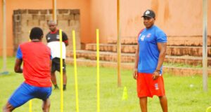 NFF President Lauds Progress At Aper Aku Stadium, Seeks Alternative Venue for Super Eagles
