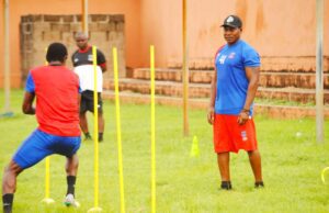 NFF President Lauds Progress At Aper Aku Stadium, Seeks Alternative Venue for Super Eagles