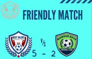 Another Goal Harvest as Best Talent Humble Wonders Boys FC 5-2 at Car Park C in Preseason Friendly