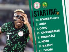 2025 AFCONQ: Eguavoen Names Osho , Ihenacho In Super Eagles Starting Line Up Vs Benin Republic