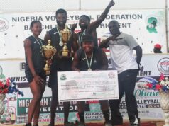 Nigeria Customs Clinches Gold At 2024 National Beach Volleyball Star Tour