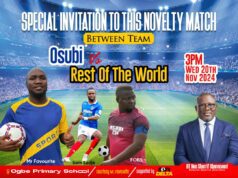 Allstars Novelty Match Ends In Thrilling 2-2 Draw With Osubi All-stars Jubilating