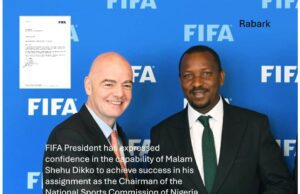 FIFA’s Gianni Infantino Backs Shehu Dikko’s Leadership As Nigeria’s New Sports Commission Chair