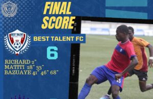Isaac Basuaye, Phenomenon Goal Scoring Machine Records 14 goals in 4 Matches as Best Talent FC Battered King FC 6-0