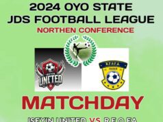 Oyo State/JDS Football League Kicks Off In Iseyin As RFO Tackle Iseyin United In League Opener