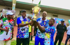 Gov Douye Diri Rewards Wrestling Classics Medalists