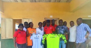 Sam Okpodu Foundation Donates Jerseys To Ighogbadu, Winners Of Delta/Zenith Bank Primary School Cup