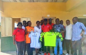 Sam Okpodu Foundation Donates Jerseys To Ighogbadu, Winners Of Delta/Zenith Bank Primary School Cup