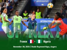 NFF Officials to Support Super Falcons in Friendly Against France