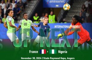 NFF Officials to Support Super Falcons in Friendly Against France