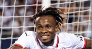 Samuel Chukwueze Marks His AC Milan’s 50th Appearance In Style As Tella’s Lone Strike Knocks Out Bayern Munich