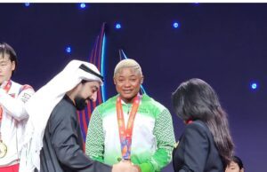 Nigerian Weightlifter Matthew Sarah Shines With Two Bronze Medals At IWF World Championships