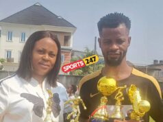 ACHIEVERS CUP 2024: China-based Emmanuel Obaji Cherishes Five Awards As Birthday Gift; Thanks God, Teammates, Supportive Wife