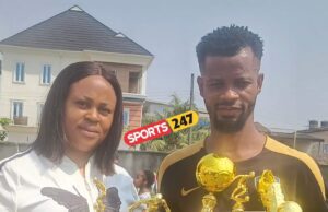 ACHIEVERS CUP 2024: China-based Emmanuel Obaji Cherishes Five Awards As Birthday Gift; Thanks God, Teammates, Supportive Wife