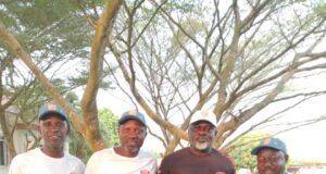 Delta State FA Chairman endorsing The Pepperest Travel And Tour Under 16 Championship
