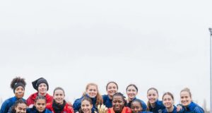 CAF Women’s Goalkeeper Of The Year Nnadozie Chiamaka Shares Award Celebration With Teammates