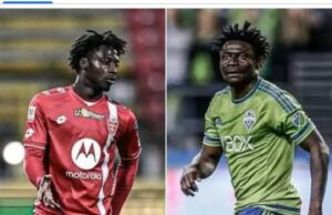 “I Sincerely Hope My Son Plays For Nigeria” – Obafemi Martins Expresses Desire In Marrakech