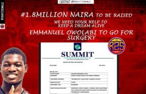 Young Footballer In Pain: Injury Threatens To Cut Short Emmanuel Owolabi’s Promising Career