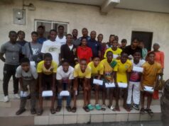 Lagos State Football Association Reward Gold Medal Winning Female Team With Cash Gifts…Thanks Donors For Financial Support