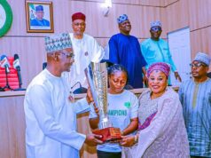 Governor Sule Rewards Nasarawa Amazons With N10m For Betsy Obaseki Cup Triumph
