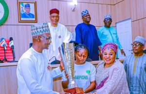 Governor Sule Rewards Nasarawa Amazons With N10m For Betsy Obaseki Cup Triumph