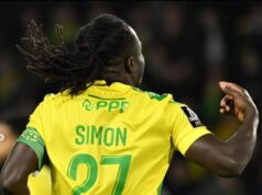 Moses Simon’s Spectacular Strike Seals Nantes’ Brenton Derby Victory