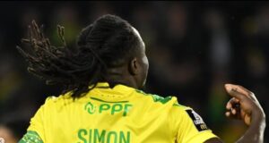 Moses Simon’s Spectacular Strike Seals Nantes’ Brenton Derby Victory