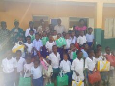 Ndokwa Association Of Atlanta USA Donates School Materials To Pupils Of Igbe Ogume Primary School