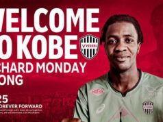 Iganmu FC Product Ubong Richard Seals 5 years Deal With J-League Champions Vissel Kobe