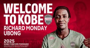 Iganmu FC Product Ubong Richard Seals 5 years Deal With J-League Champions Vissel Kobe