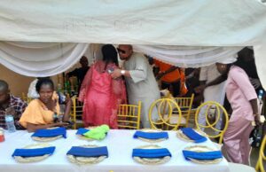 Italy-based Kunle Bajowa Pulls Former Players, Royal Father, Many Others To Memorial Party Of Late Dad