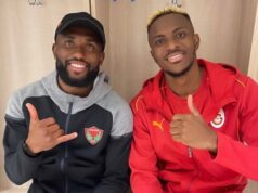 Golden Eaglets Reunite: Funsho Bamgboye, Victor Osimhen Share Special Moment After Hatayspor-Galatasaray Clash