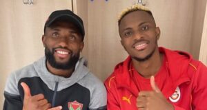 Golden Eaglets Reunite: Funsho Bamgboye, Victor Osimhen Share Special Moment After Hatayspor-Galatasaray Clash