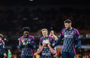 Osimhen, Boniface Others Celebrate As Taiwo Awoniyi Overtakes Ighalo In EPL Scorers’ Chart