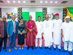 Sanwo-Olu Swears in LSIEC Chairman, Commissioners Ahead of Lagos LG Elections