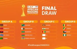 2025 CHAN: Nigeria To Face Defending Champions Senegal, Two Others In Group D