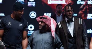 Turki Al -Sheikh Turns Deotay Wilder As Anthony Joshua Next Opponent After Tyson Fury’s Shock Retirement