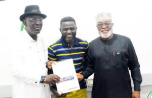 Kumbi Titiloye Recognizes Evolution Cup Project Strategist, Vows Technical Support