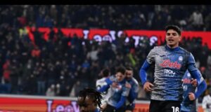 Lookman Scores In Atalanta’s Loss To Napoli, Closing In On Last Season’s Goal Record