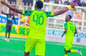 Abba Adam Makes History as First Player to Score with the New NPFL Prostar Evolution Ball