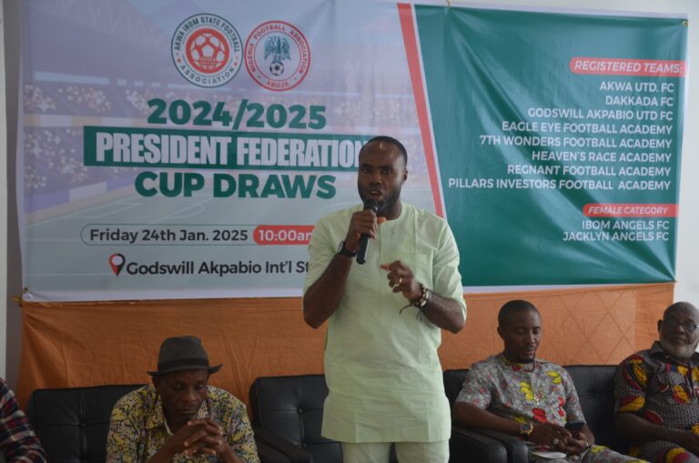 Akwa Ibom State 2024/2025 Federation Cup Fixtures And Format Unveiled
