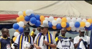Okoku, Odiye Donate Sports Equipment To St Finbarr’s College On 60th Inter-House Sport Competition