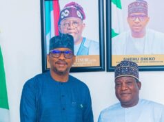Senator Simon Lalong Visits NSC Chairman Shehu Dikko, Expresses Confidence In His Leadership