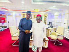 NSC Chairman, Mallam Shehu Dikko, Engages Minister Of Works, Senator David Umahi, On Sporting Infrastructure Development