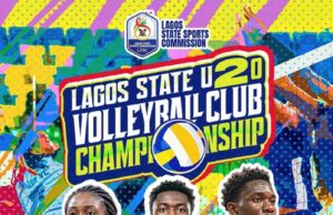 Lagos Organises U-20 Volleyball Club Championship