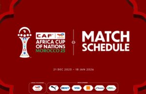 CAF Announce Match Schedule For TotalEnergies CAF Africa Cup Of Nations, Morocco 2025